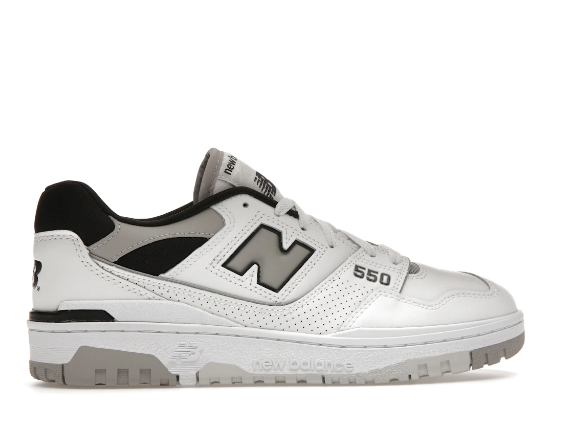 Vue 36 de New Balance 550 White Concrete Black