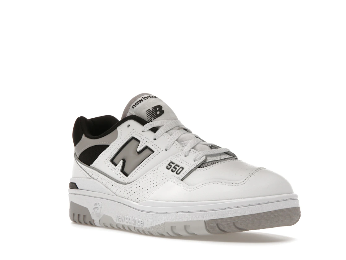 Vue 6 de New Balance 550 White Concrete Black
