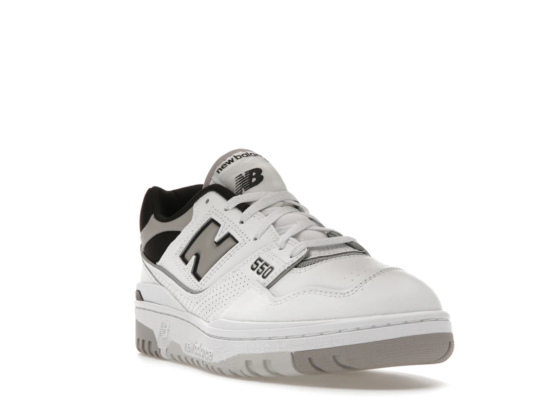 Vue 7 de New Balance 550 White Concrete Black