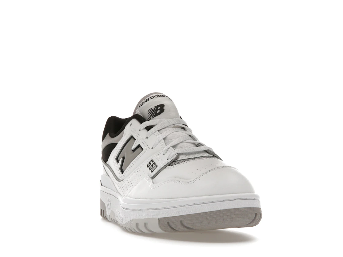 Vue 8 de New Balance 550 White Concrete Black