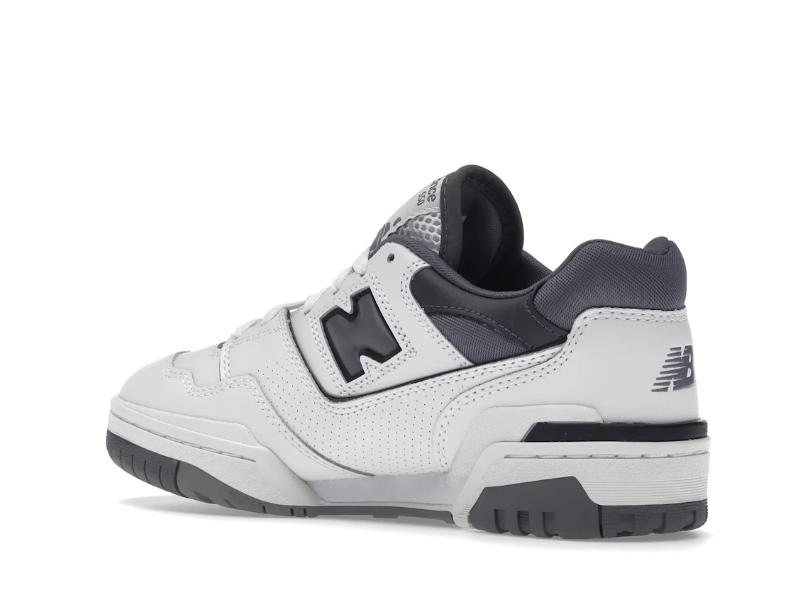 Vue 23 de New Balance 550 White Grey Dark Grey