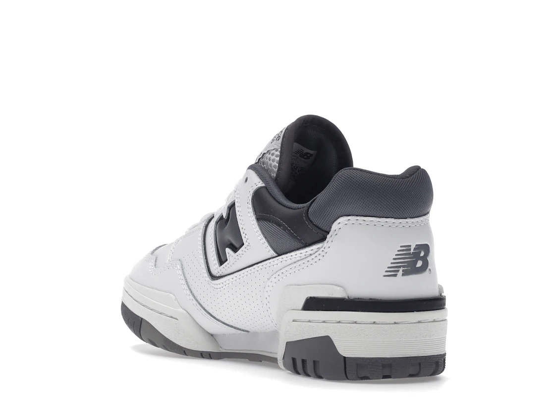 Vue 25 de New Balance 550 White Grey Dark Grey