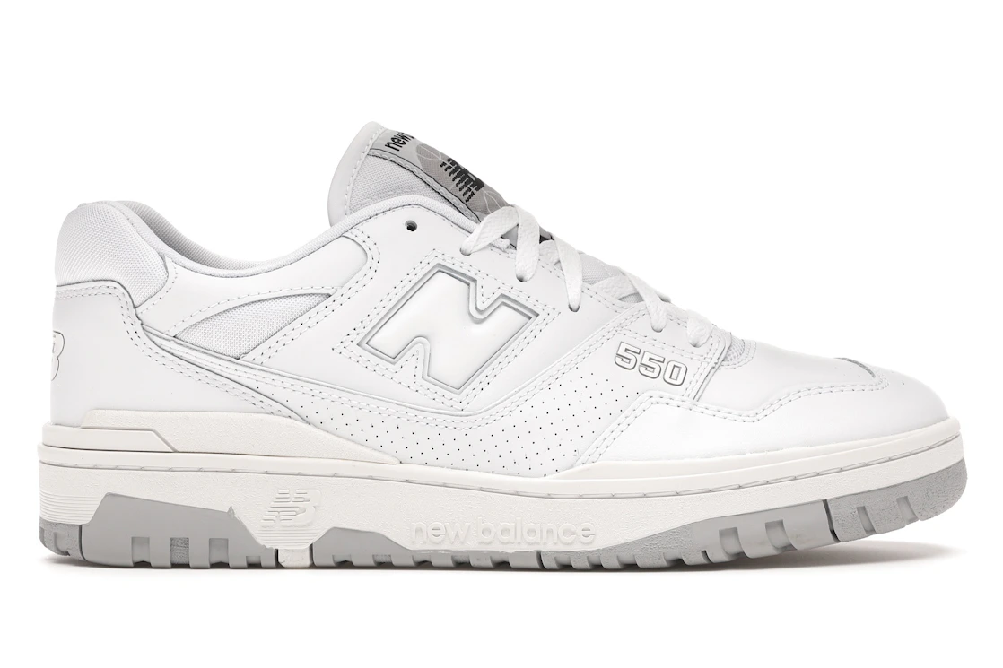 Vue 1 de New Balance 550 White Grey