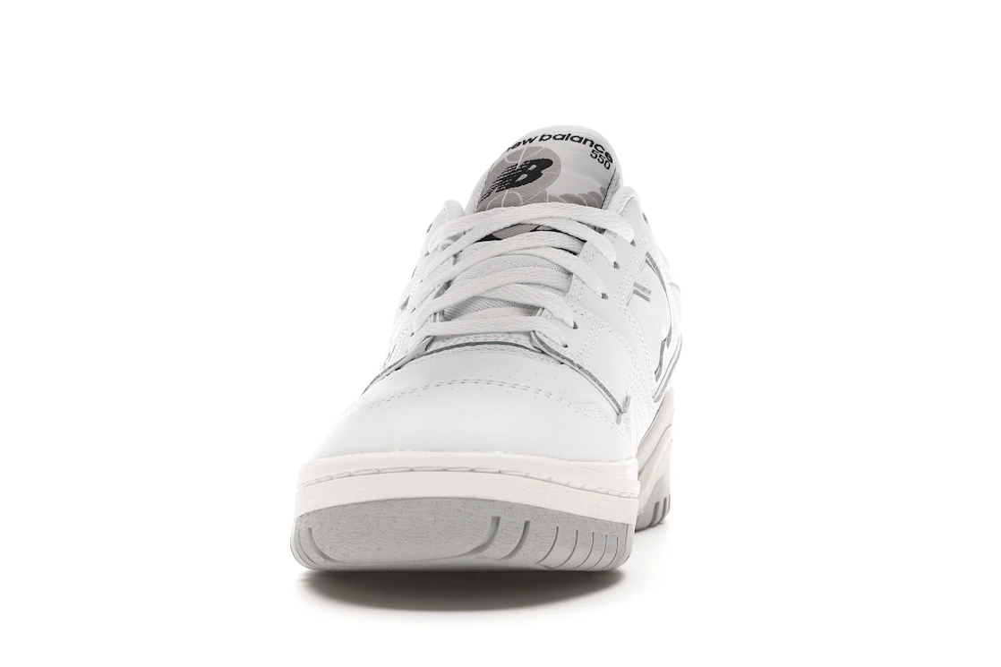 Vue 11 de New Balance 550 White Grey