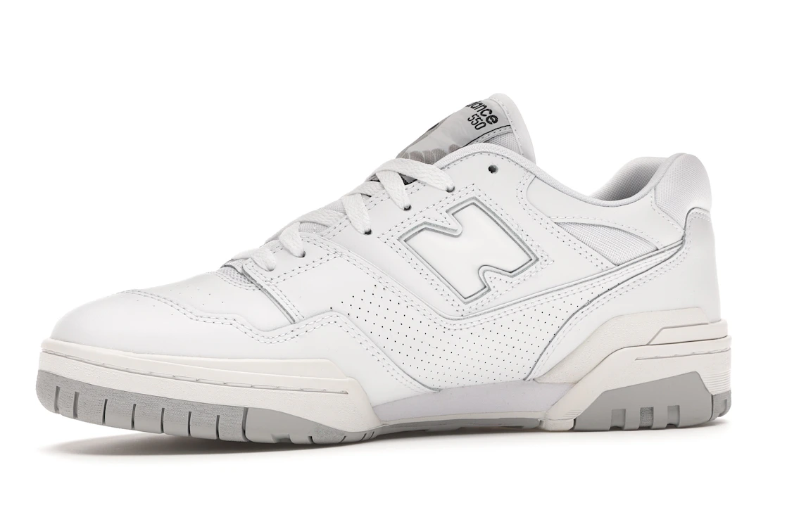 Vue 17 de New Balance 550 White Grey