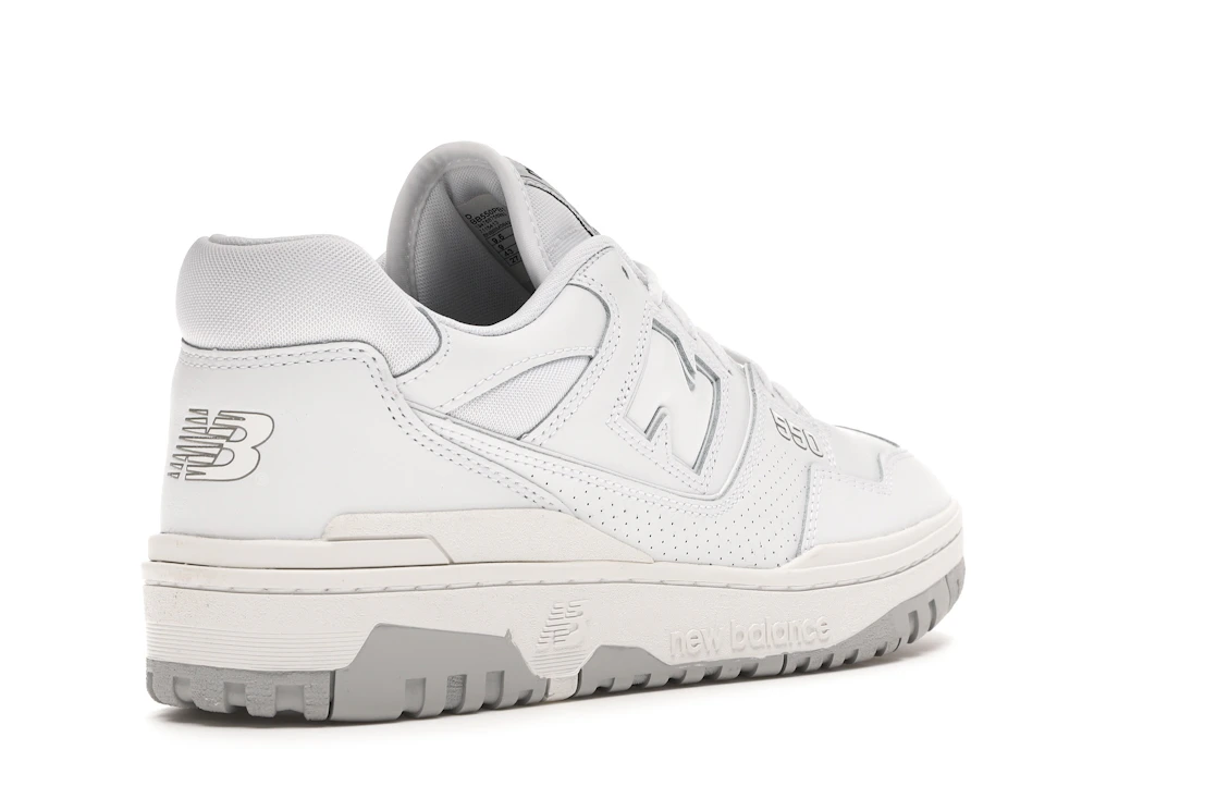 Vue 32 de New Balance 550 White Grey