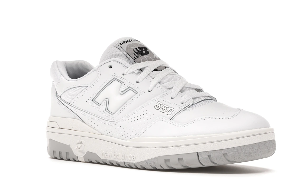 Vue 5 de New Balance 550 White Grey