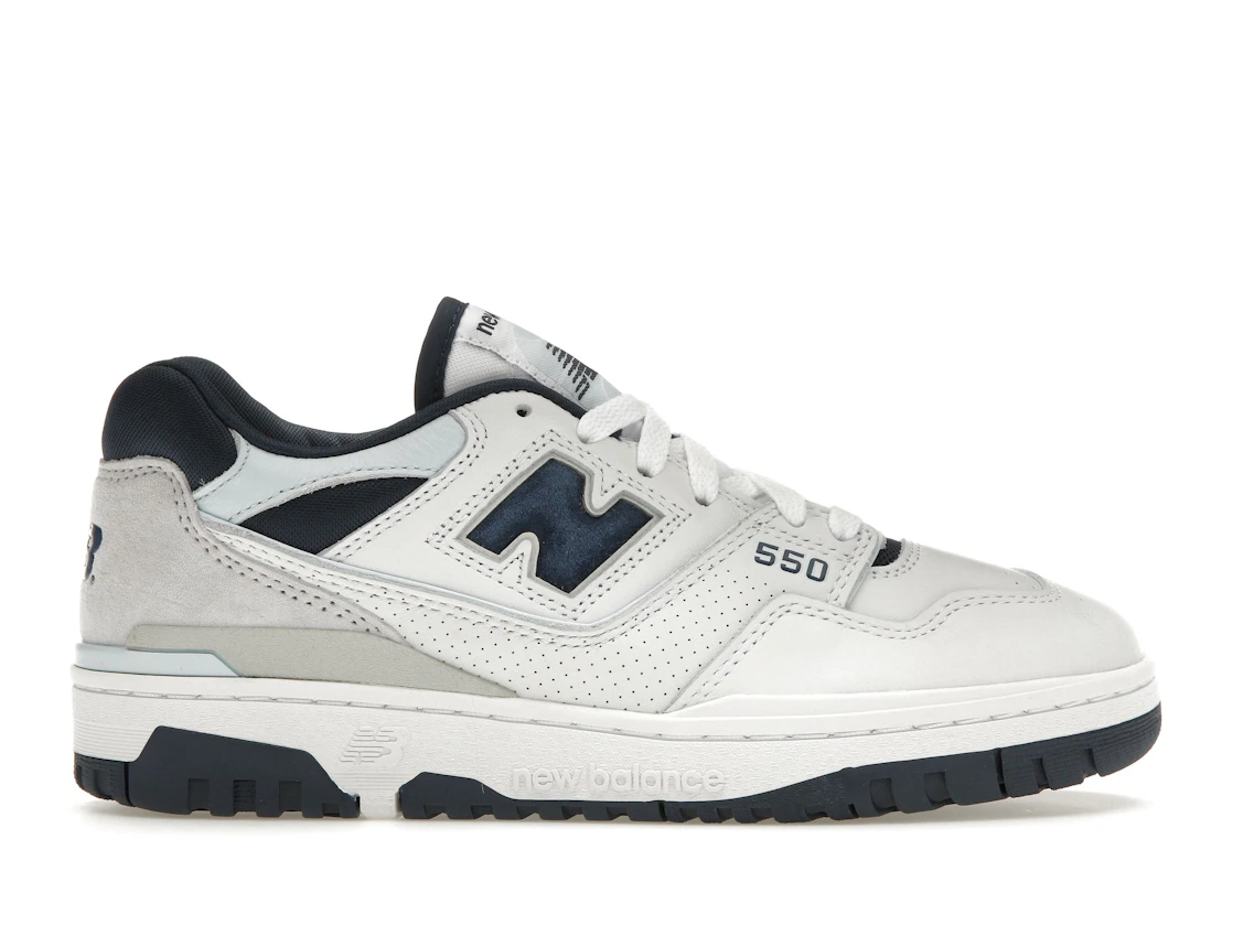 Vue 1 de New Balance 550 White NB Navy