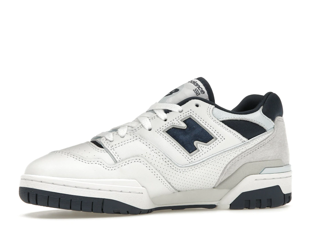 Vue 17 de New Balance 550 White NB Navy