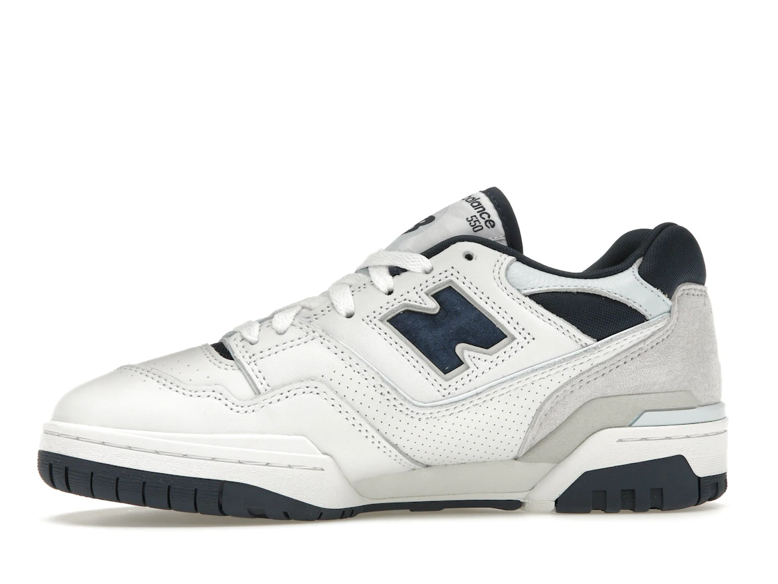 Vue 18 de New Balance 550 White NB Navy