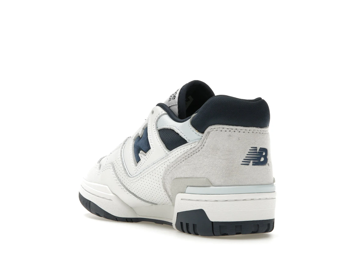 Vue 25 de New Balance 550 White NB Navy