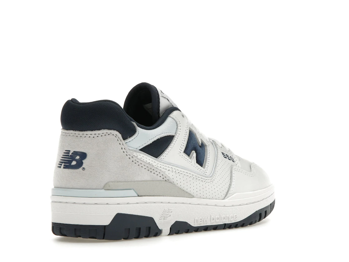 Vue 32 de New Balance 550 White NB Navy