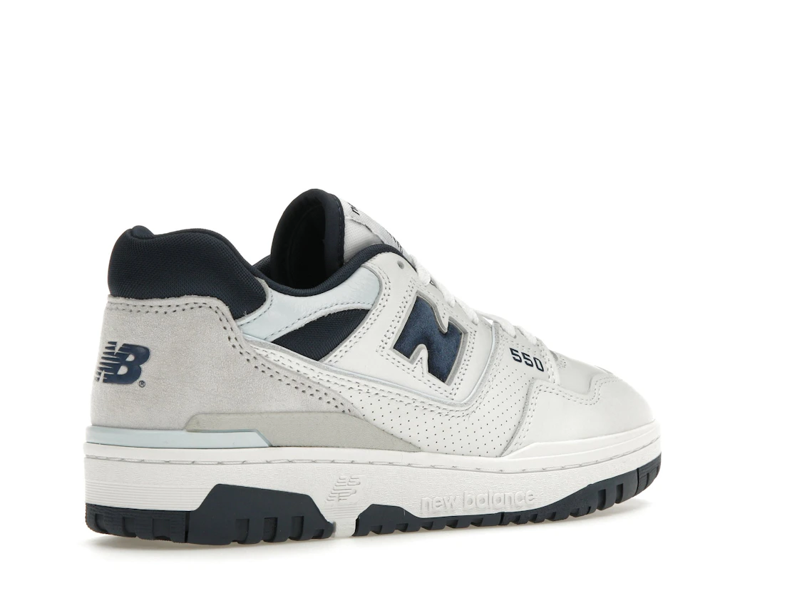 Vue 33 de New Balance 550 White NB Navy