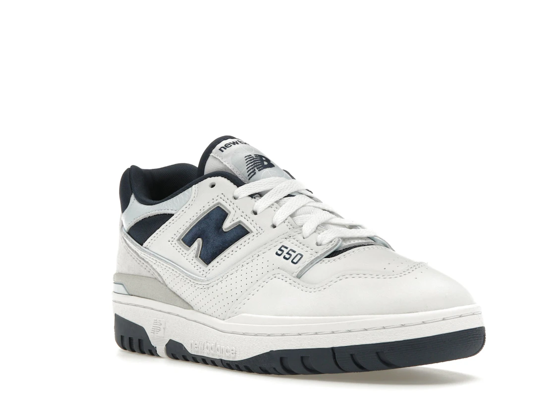 Vue 6 de New Balance 550 White NB Navy