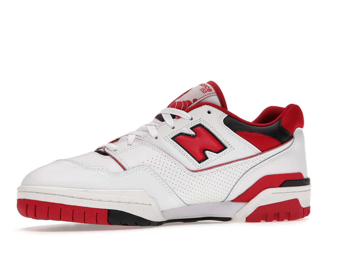 Vue 17 de New Balance 550 White Red