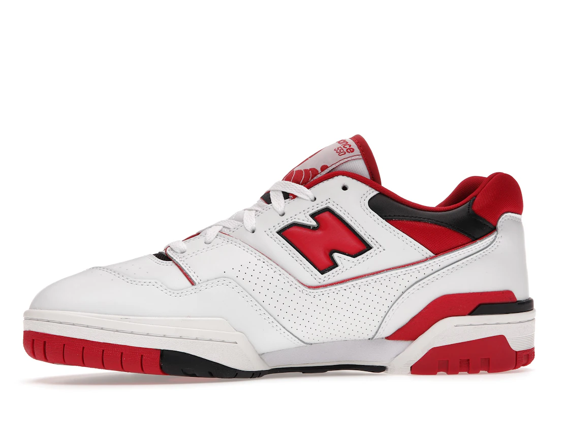 Vue 18 de New Balance 550 White Red