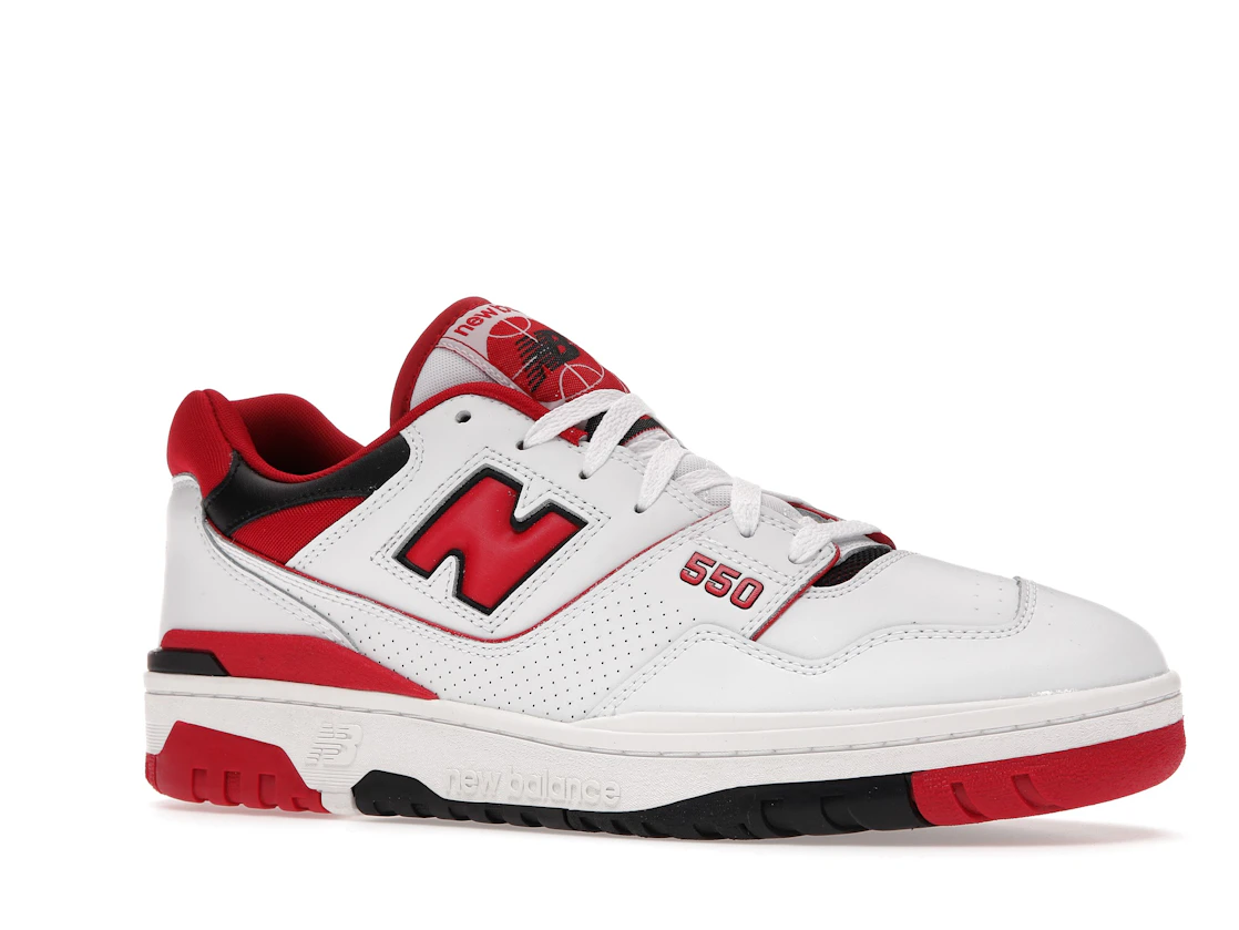 Vue 4 de New Balance 550 White Red