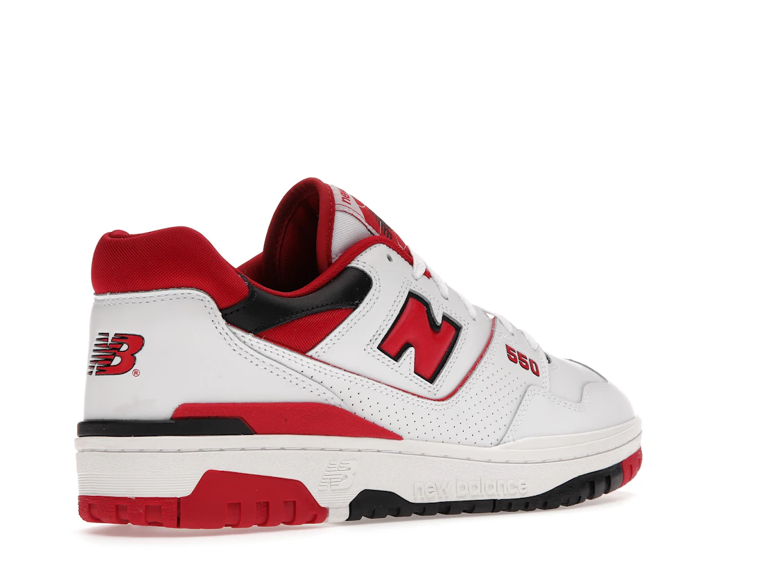 Vue 33 de New Balance 550 White Red