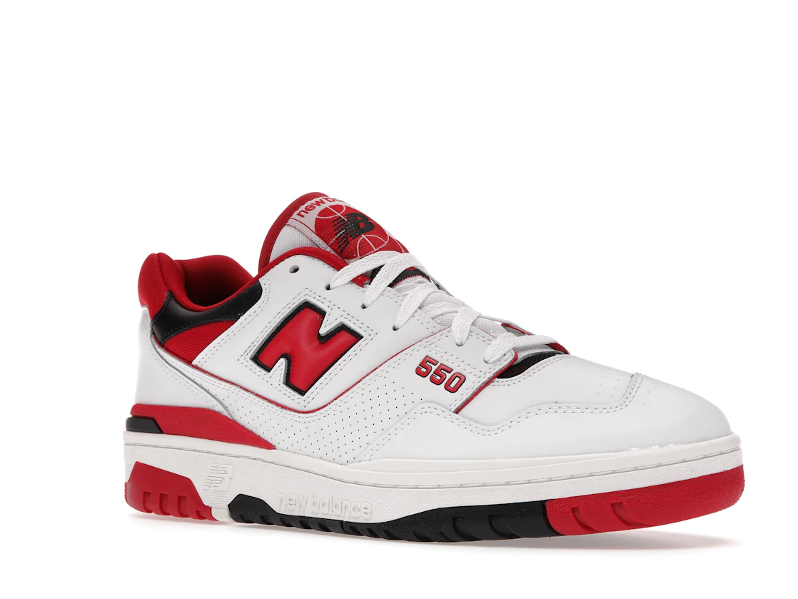 Vue 5 de New Balance 550 White Red