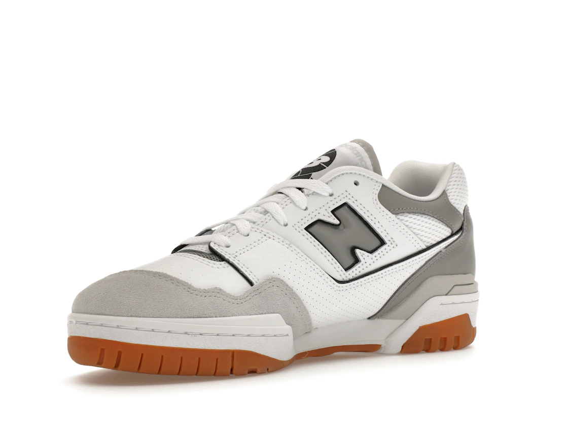 Vue 15 de New Balance 550 White Slate Grey