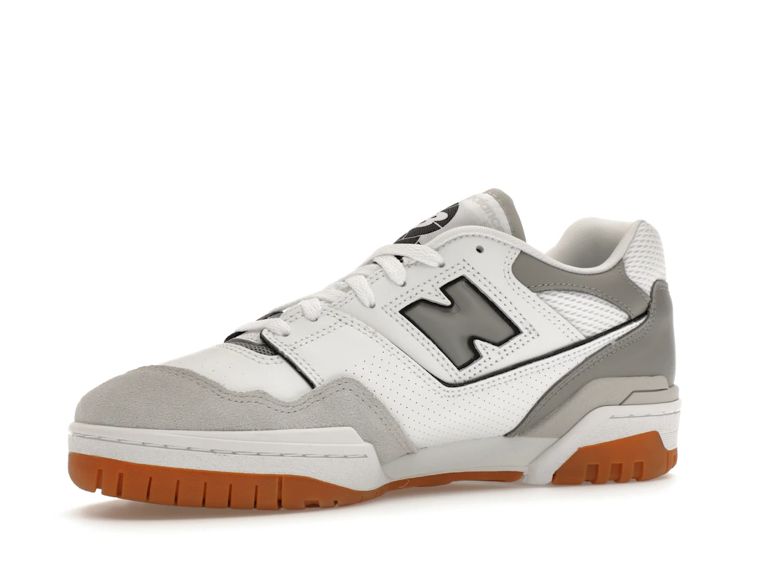 Vue 16 de New Balance 550 White Slate Grey