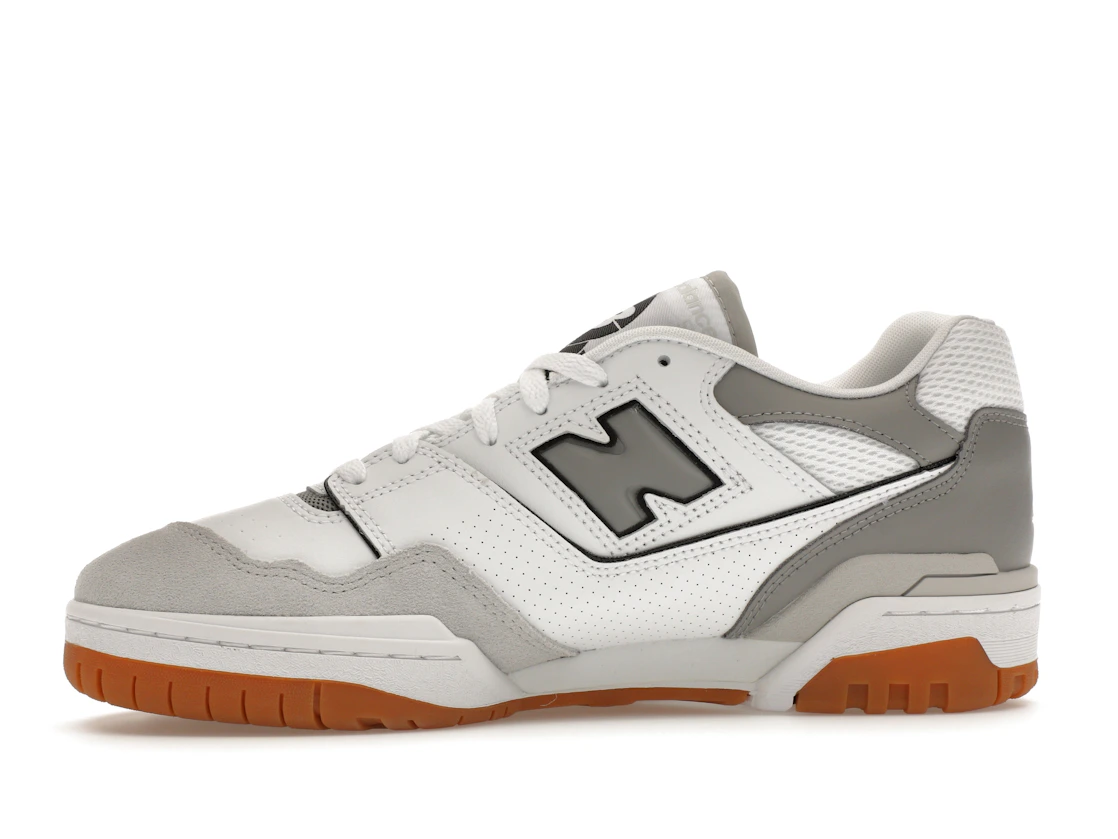Vue 18 de New Balance 550 White Slate Grey
