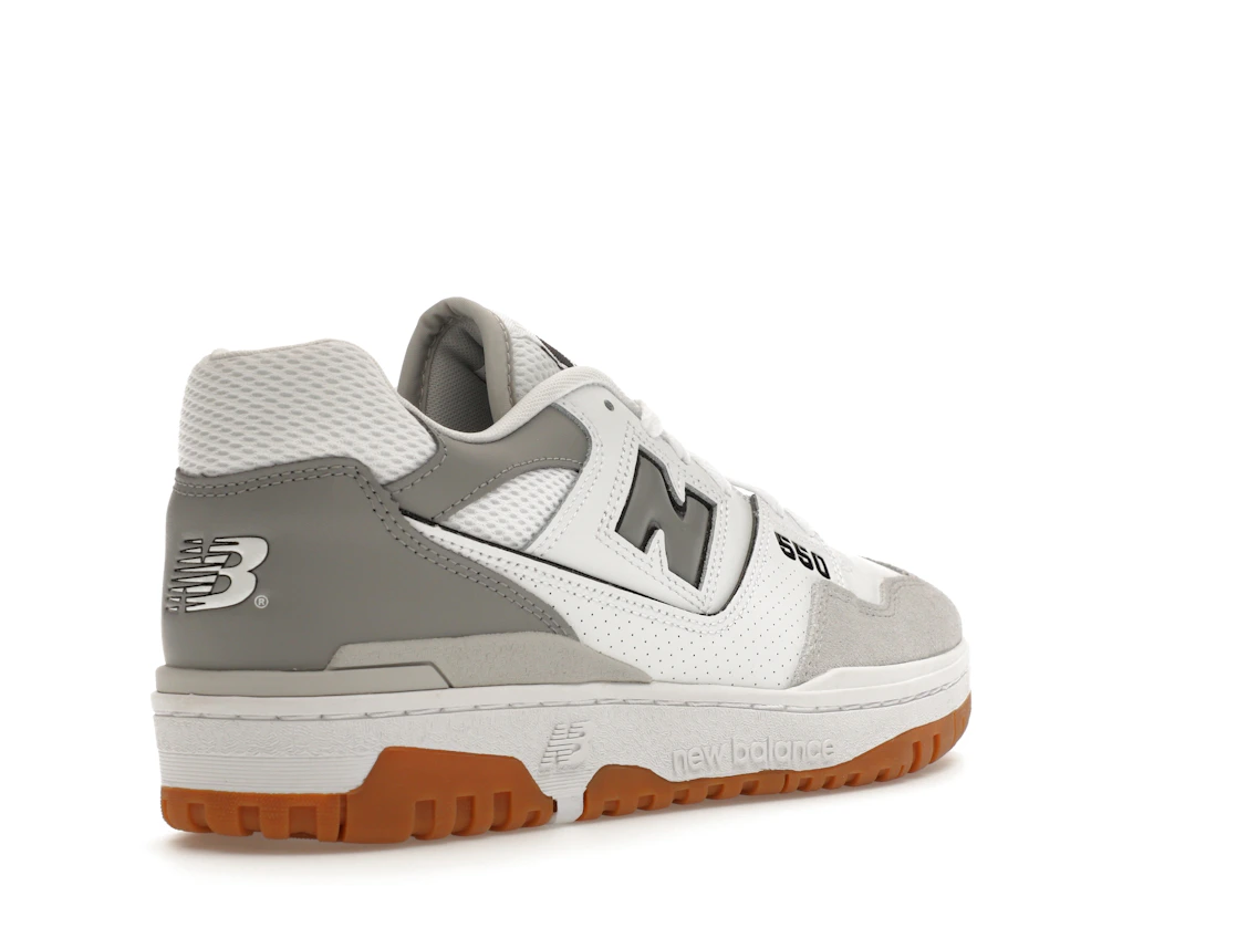 Vue 32 de New Balance 550 White Slate Grey