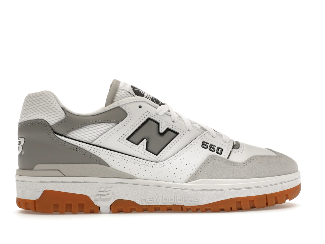 Vue 36 de New Balance 550 White Slate Grey