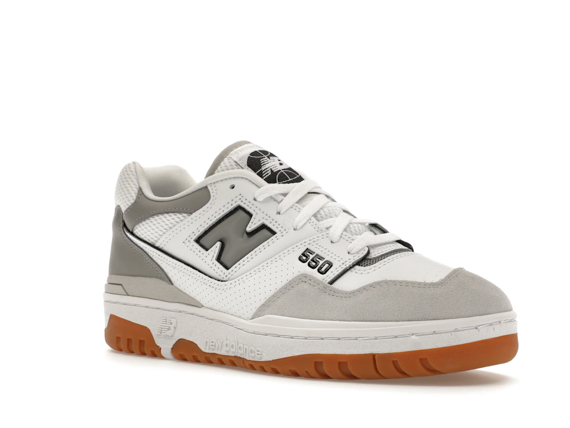 Vue 5 de New Balance 550 White Slate Grey