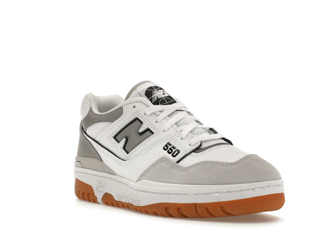 Vue 6 de New Balance 550 White Slate Grey