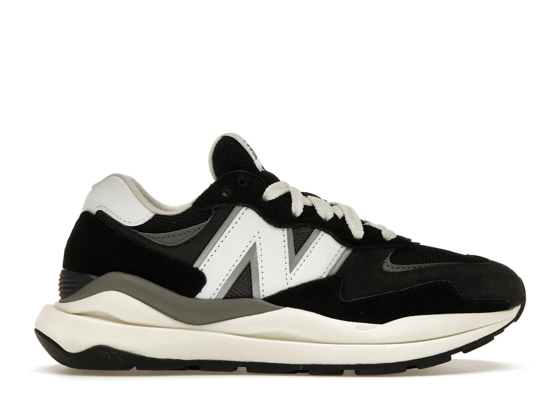 Vue 1 de New Balance 57/40 Black Sea Salt White 