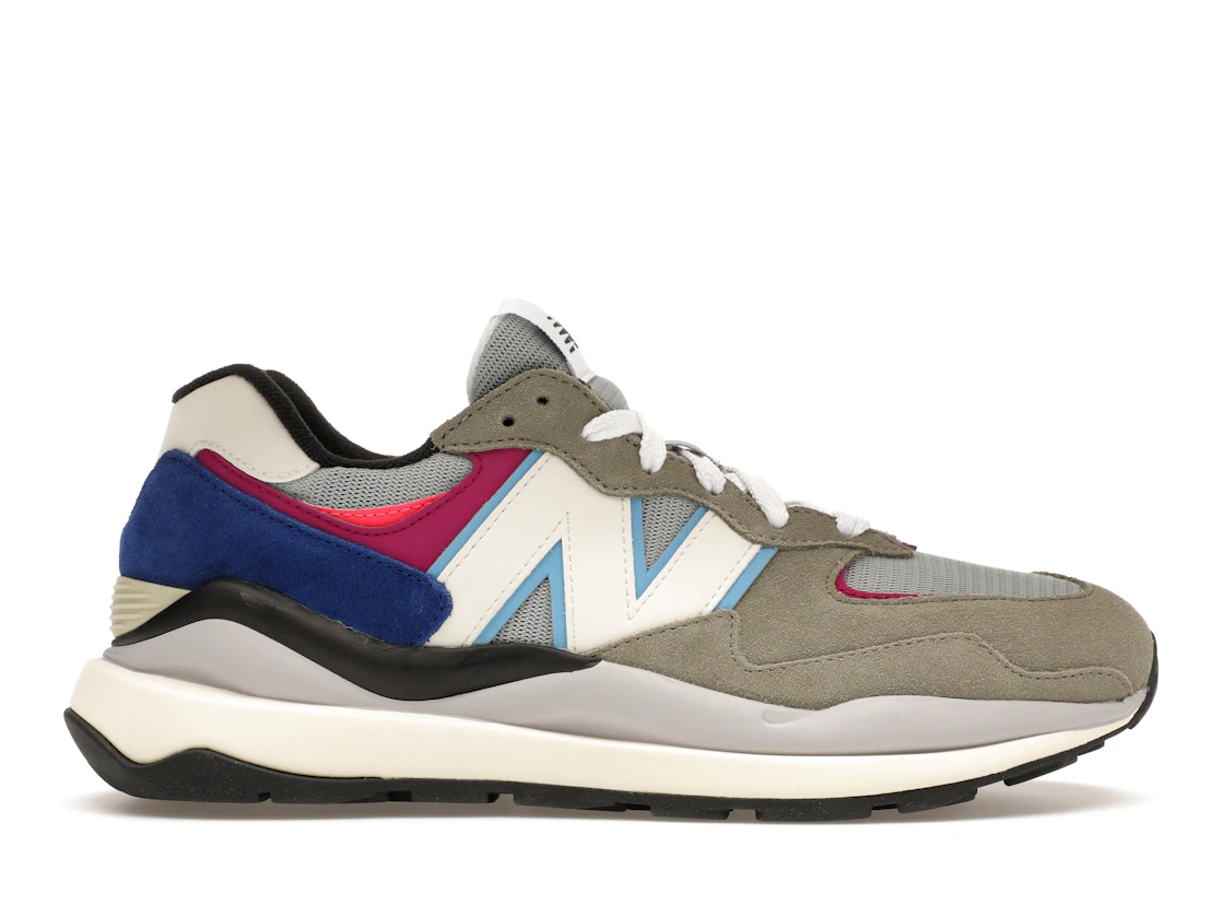 Vue 1 de New Balance 57/40 Incubation Grey Pink Zing