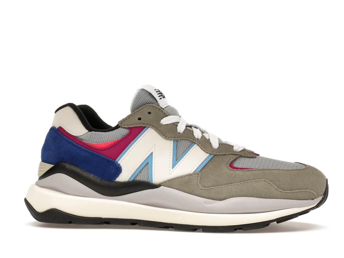 Vue 2 de New Balance 57/40 Incubation Grey Pink Zing