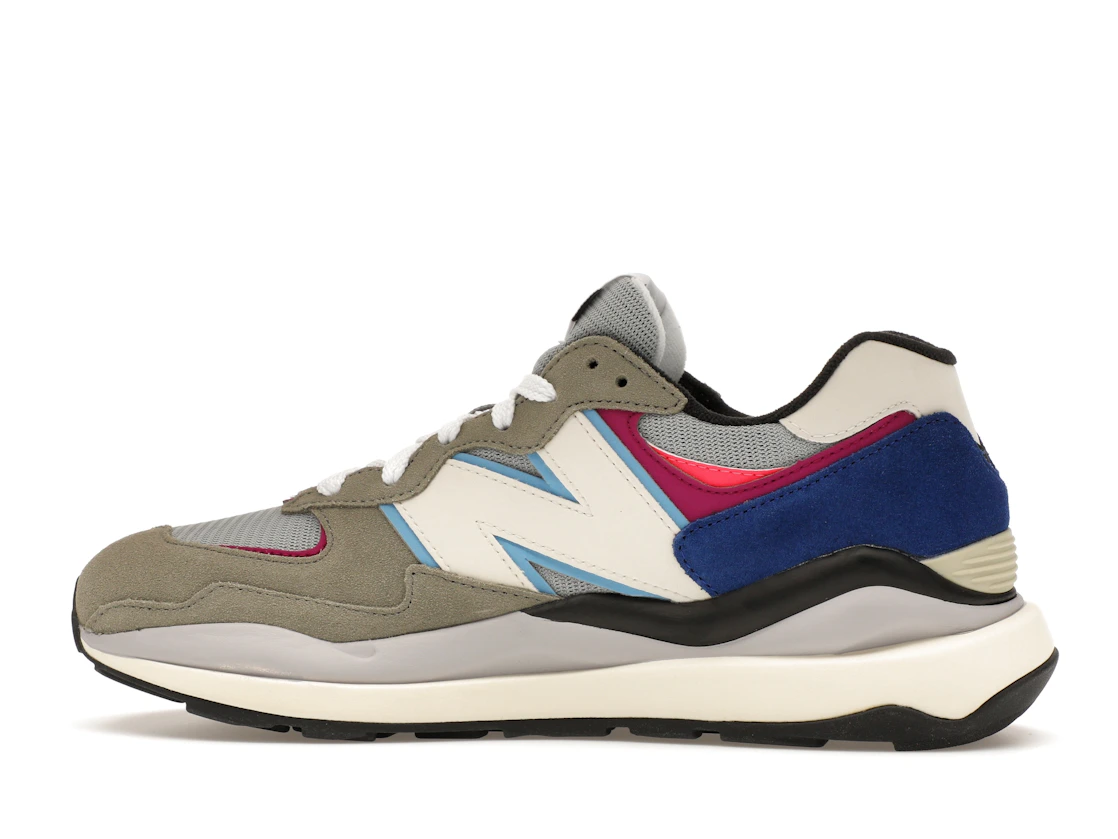 Vue 20 de New Balance 57/40 Incubation Grey Pink Zing