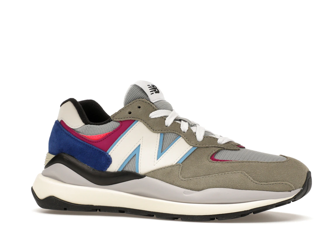 Vue 3 de New Balance 57/40 Incubation Grey Pink Zing