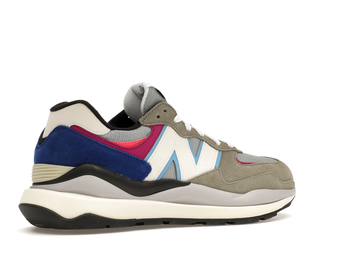 Vue 34 de New Balance 57/40 Incubation Grey Pink Zing
