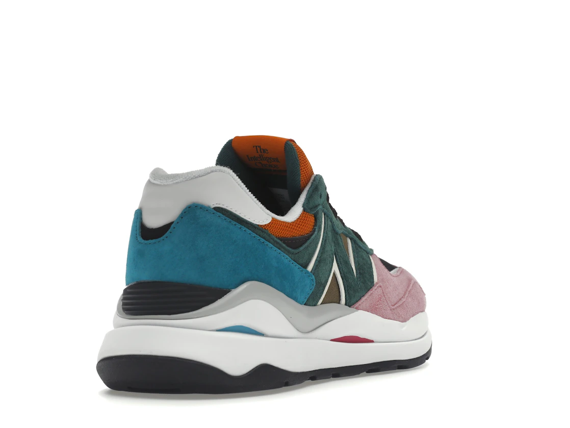 Vue 31 de New Balance 57/40 Pink Lemonade Green Black Orange