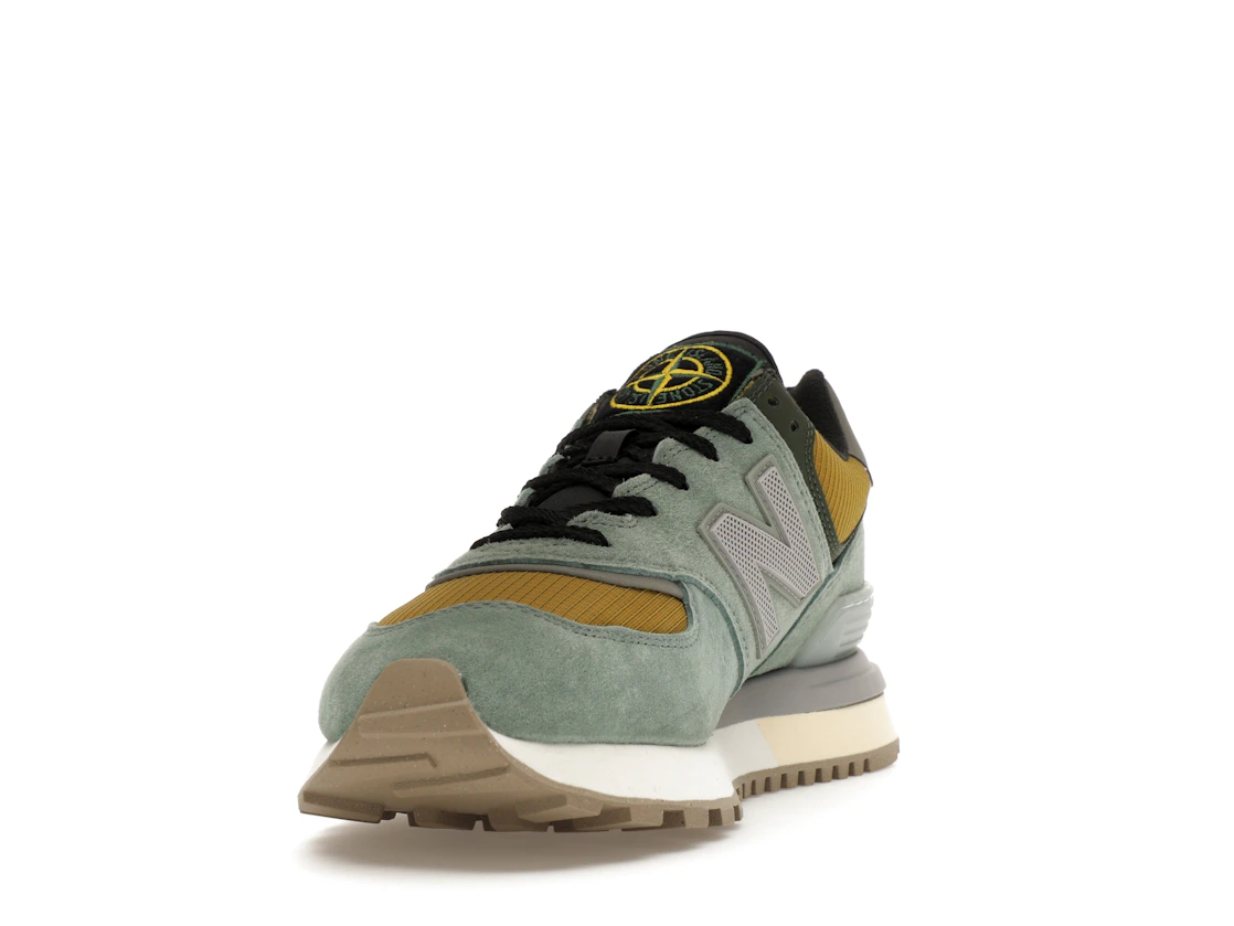 Vue 12 de New Balance 574 Legacy Stone Island Light Green