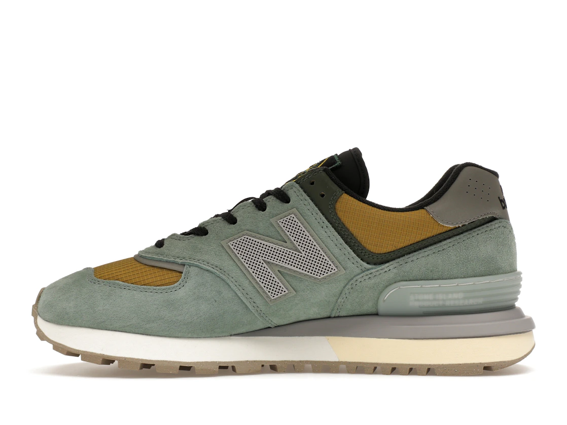 Vue 19 de New Balance 574 Legacy Stone Island Light Green