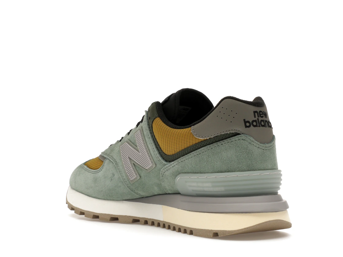 Vue 24 de New Balance 574 Legacy Stone Island Light Green