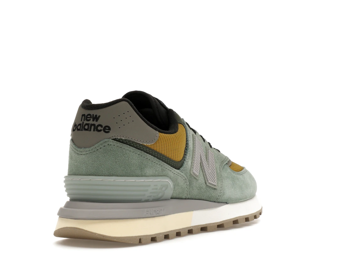 Vue 31 de New Balance 574 Legacy Stone Island Light Green