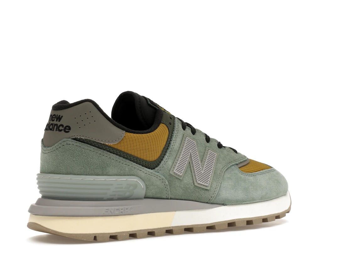 Vue 33 de New Balance 574 Legacy Stone Island Light Green