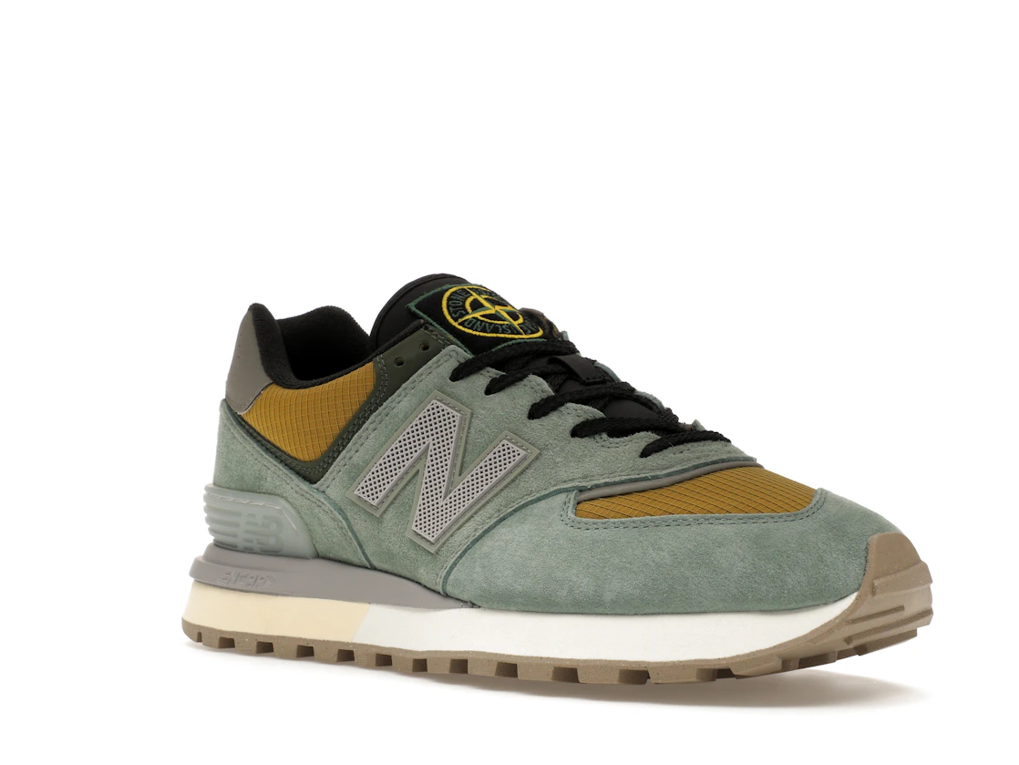 Vue 5 de New Balance 574 Legacy Stone Island Light Green