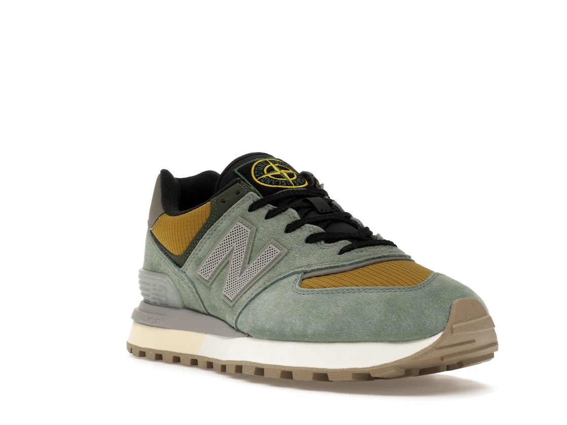 Vue 6 de New Balance 574 Legacy Stone Island Light Green