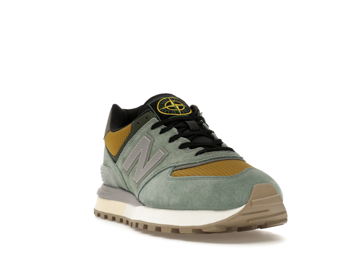 Vue 7 de New Balance 574 Legacy Stone Island Light Green
