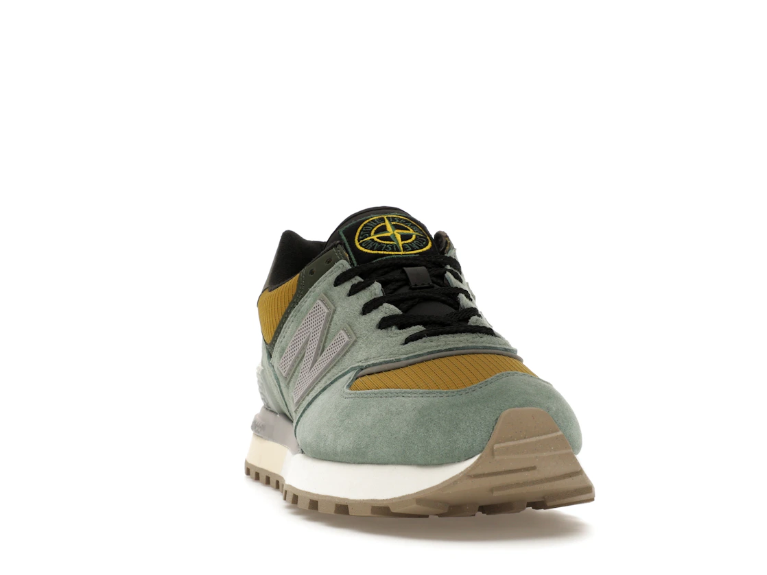 Vue 8 de New Balance 574 Legacy Stone Island Light Green