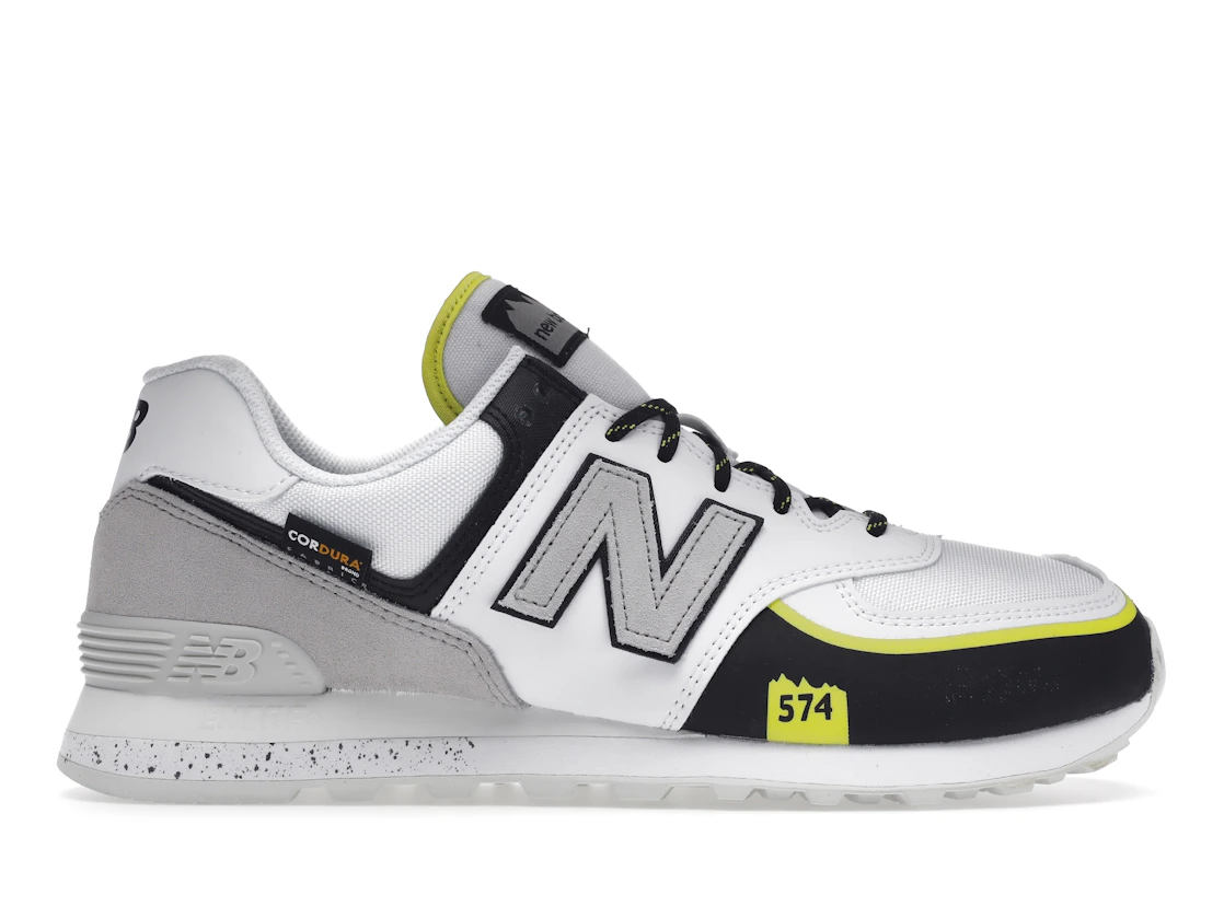 Vue 1 de New Balance 574 All Terrain White Lime Black