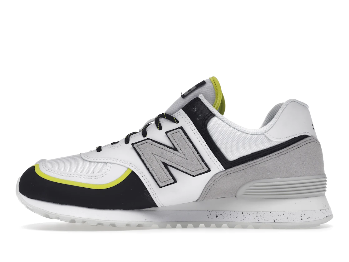 Vue 19 de New Balance 574 All Terrain White Lime Black
