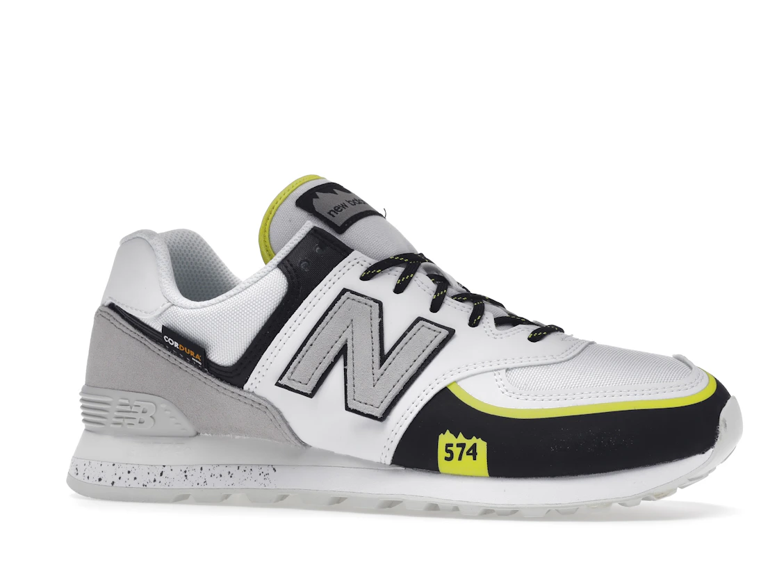 Vue 3 de New Balance 574 All Terrain White Lime Black