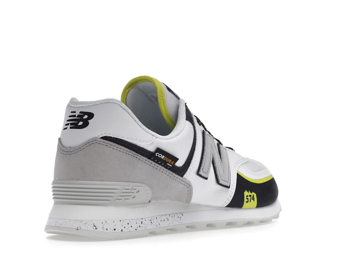 Vue 32 de New Balance 574 All Terrain White Lime Black